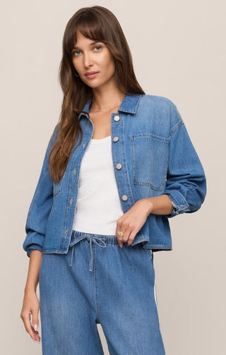 Z Supply Outerwear - Jackets Xsm Erin Denim Jacket Dreamstate