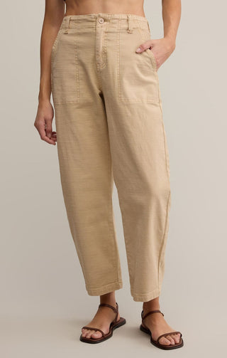 Z Supply Tops - Blouse Sale Seaport Striped Shirt Biscuit