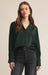 Z Supply Tops - Blouse Xsm Sale Ana Satin Top Garland Green