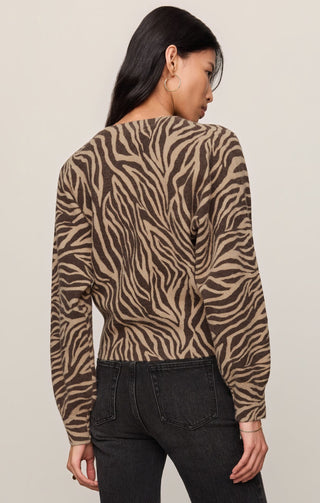 Z Supply Tops - Outerwear - Cardigans All The Wild Cardigan Dark Chocolate