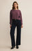 Z Supply Tops - Pullover Sale Angel Mini Thermal Top Merlot