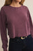 Z Supply Tops - Pullover Sale Angel Mini Thermal Top Merlot