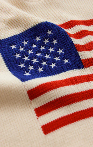 Z Supply Tops - Sweaters Sleeveless Patriot Sweater Cloud
