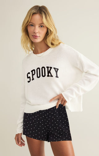 Z Supply Tops - Sweaters Spooky Sweater Sandstone