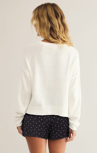 Z Supply Tops - Sweaters Spooky Sweater Sandstone