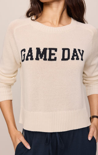 Z Supply Tops - Sweaters Varsity Stand In Sweater Sandstone