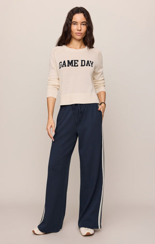 Z Supply Tops - Sweaters Varsity Stand In Sweater Sandstone