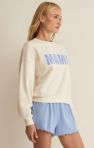 Z Supply Tops - Sweatshirt Mama Sweatshirt Vanilla Ice