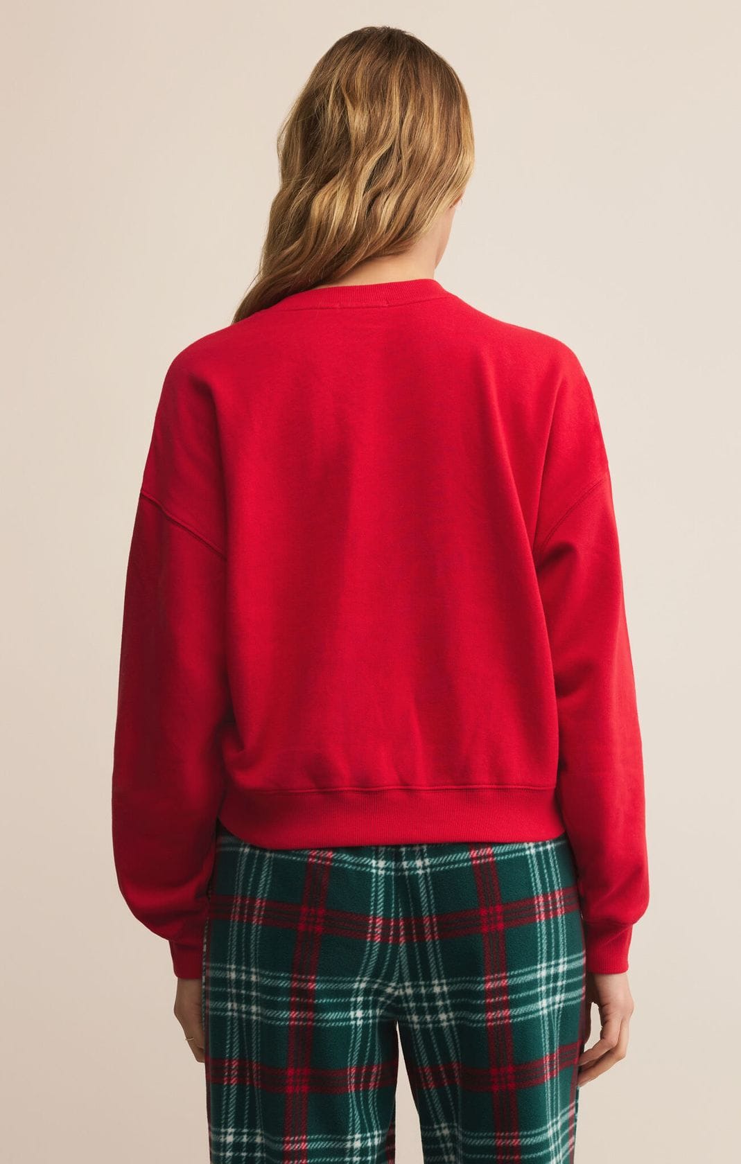 Z Supply Tops - Sweatshirt Sale Santa's Helper Holiday Sweatshirt Festive Red