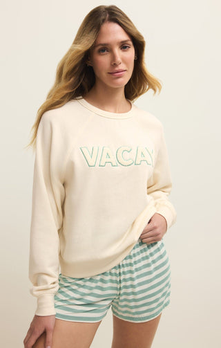 Z Supply Tops - Sweatshirt Vacay Sweatshirt Vanilla Ice