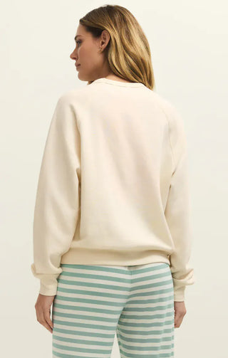 Z Supply Tops - Sweatshirt Vacay Sweatshirt Vanilla Ice