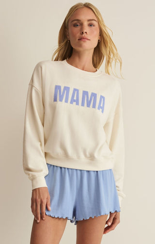 Z Supply Tops - Sweatshirt Xsm Mama Sweatshirt Vanilla Ice