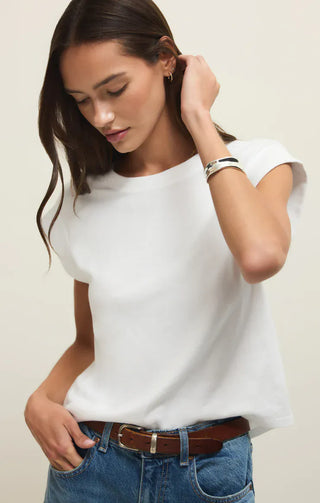 Z Supply Tops - T-Shirts Camino Jersey Top White