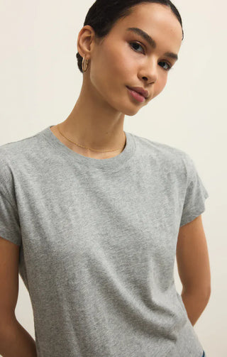 Z Supply Tops - T-Shirts Modern Slub Tee Classic Heather Grey