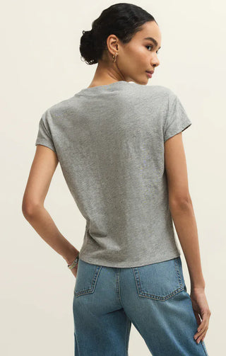 Z Supply Tops - T-Shirts Modern Slub Tee Classic Heather Grey