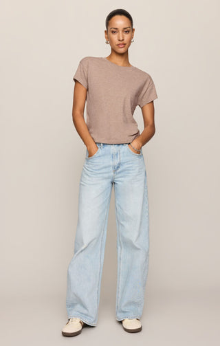 Z Supply Tops - T-Shirts Modern Slub Tee Heather Ash