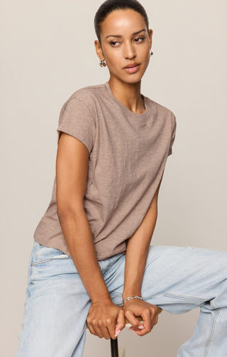 Z Supply Tops - T-Shirts Modern Slub Tee Heather Ash