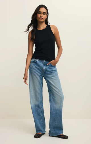 Z Supply Tops - Tank Top Select Airy Tank Black
