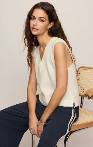 Z Supply Tops - Vest Classic Act Sweater Vest Standstone
