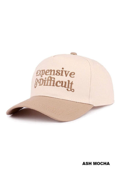 Zenana Accessories - Hats Expensive & Difficult Baseball Cap