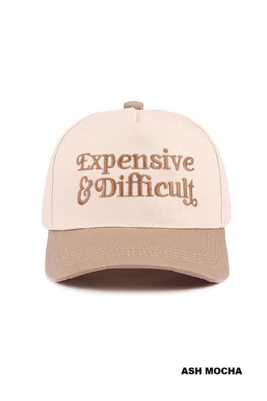 Zenana Accessories - Hats Expensive & Difficult Baseball Cap