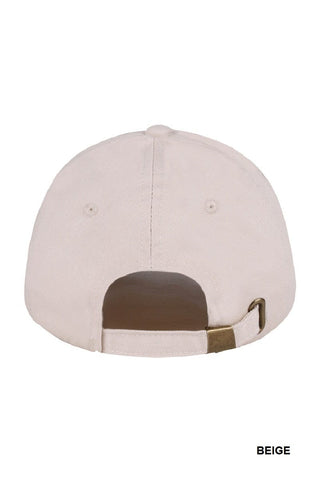 Zenana Accessories - Hats Save Water Drink Margs Embroidered Baseball Cap