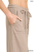 Zenana Sets Ribbed Short Sleeve Tee & Pant Set Ash Mocha