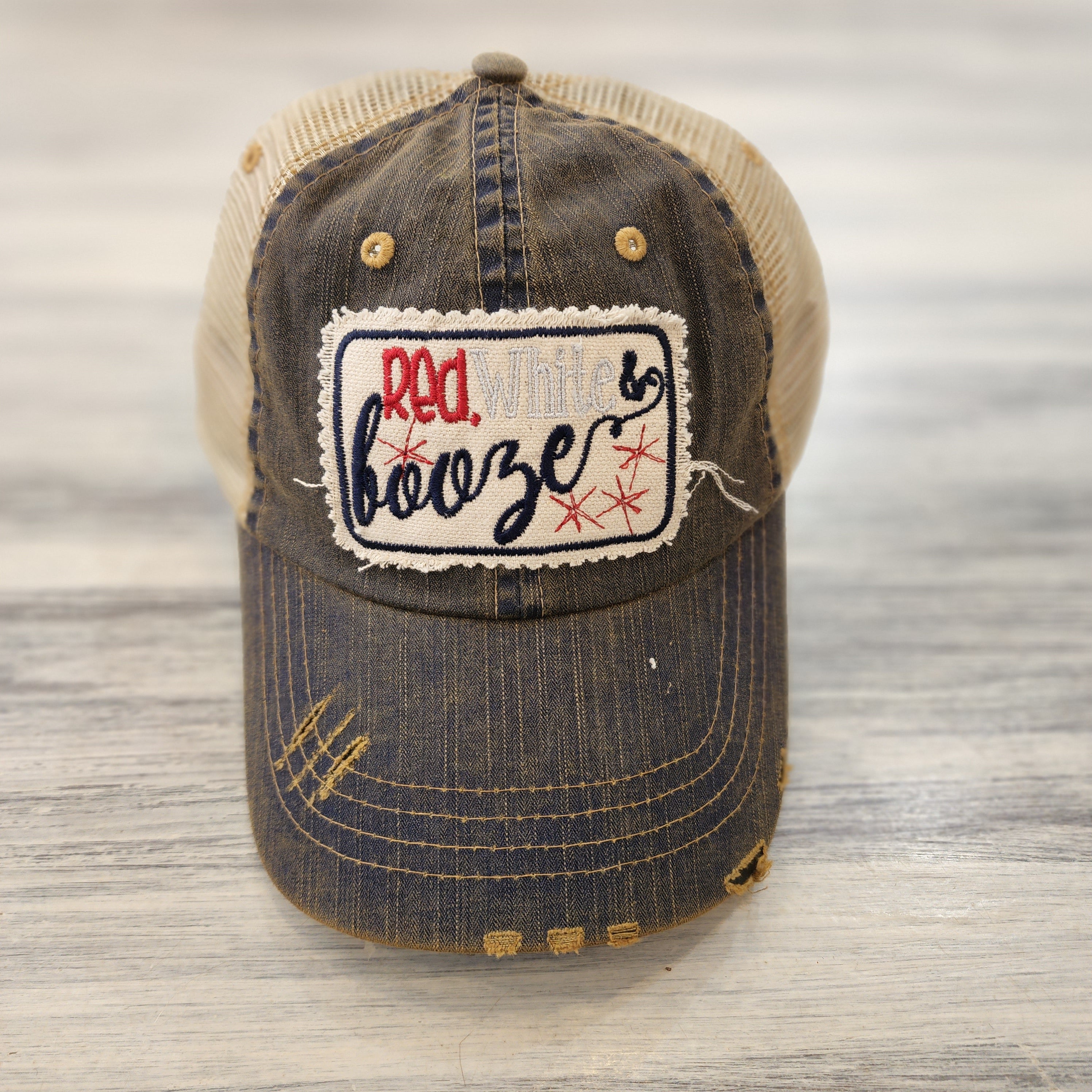 Red, White & booze Hat