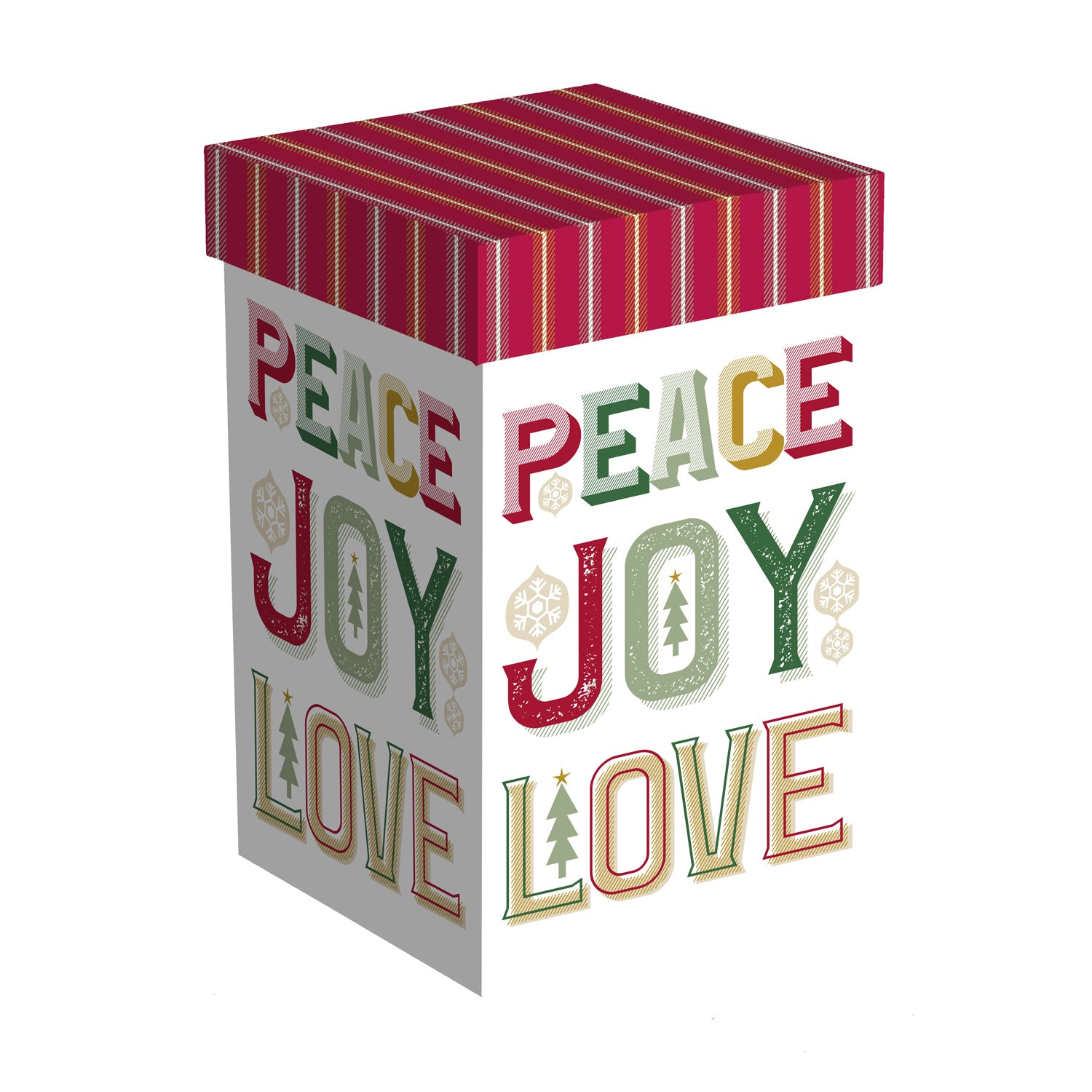 Sale Ceramic Travel Cup w/Box Peace, Love & Joy