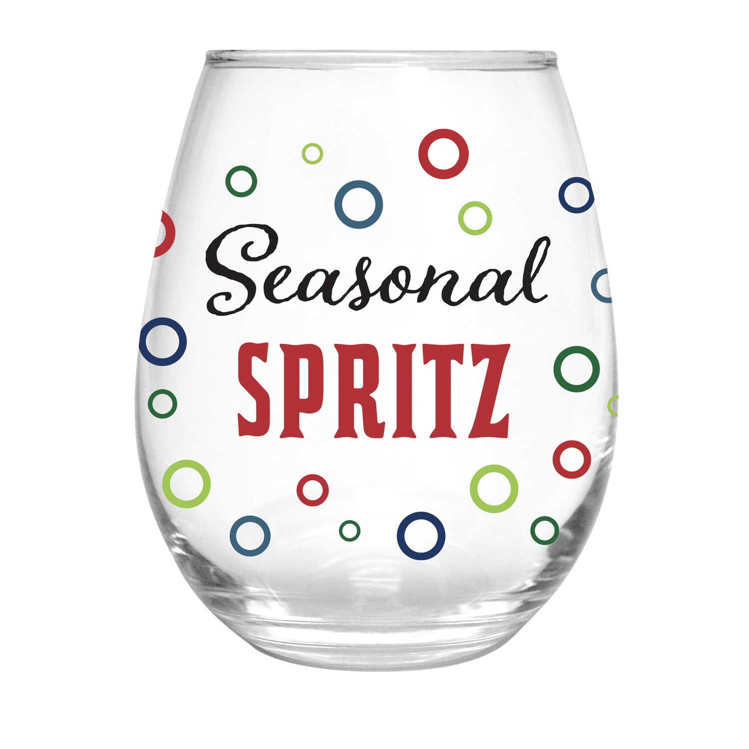 Sale Stemless Wine Glass Seasonal Spritz