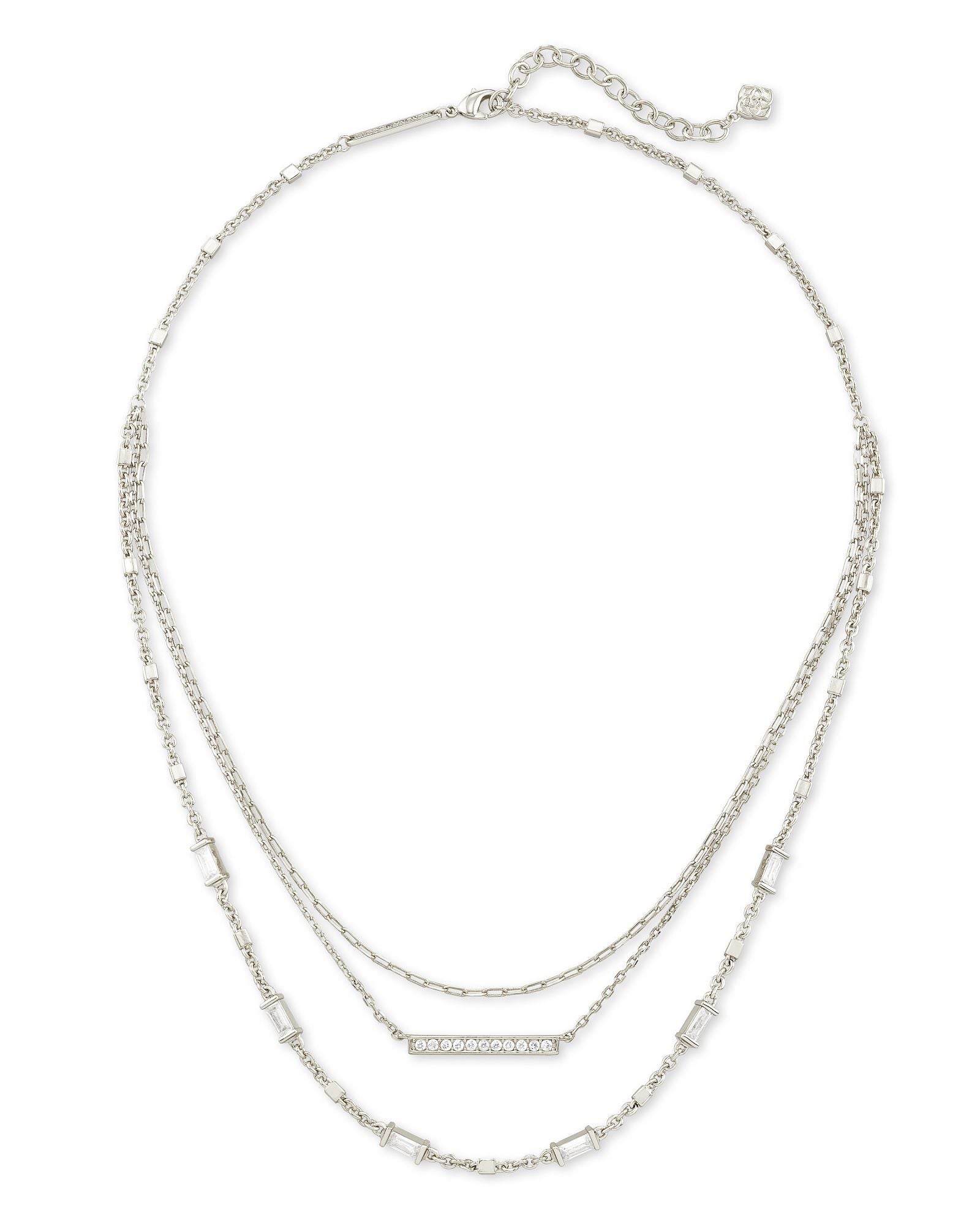 Addison Multi Strand Necklace - Gold or Silver