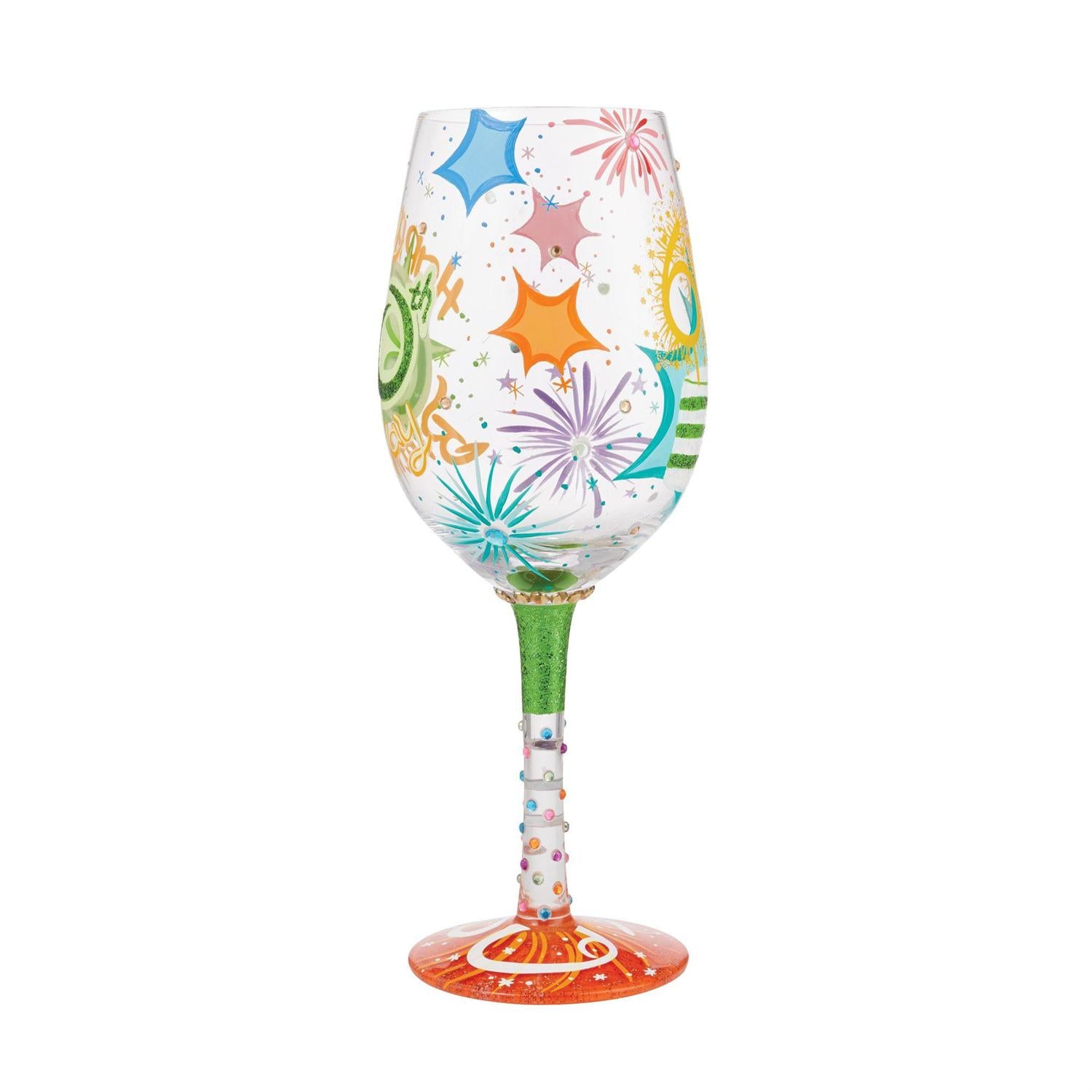 Lolita Wine Glasses Happy 60th Birthday
