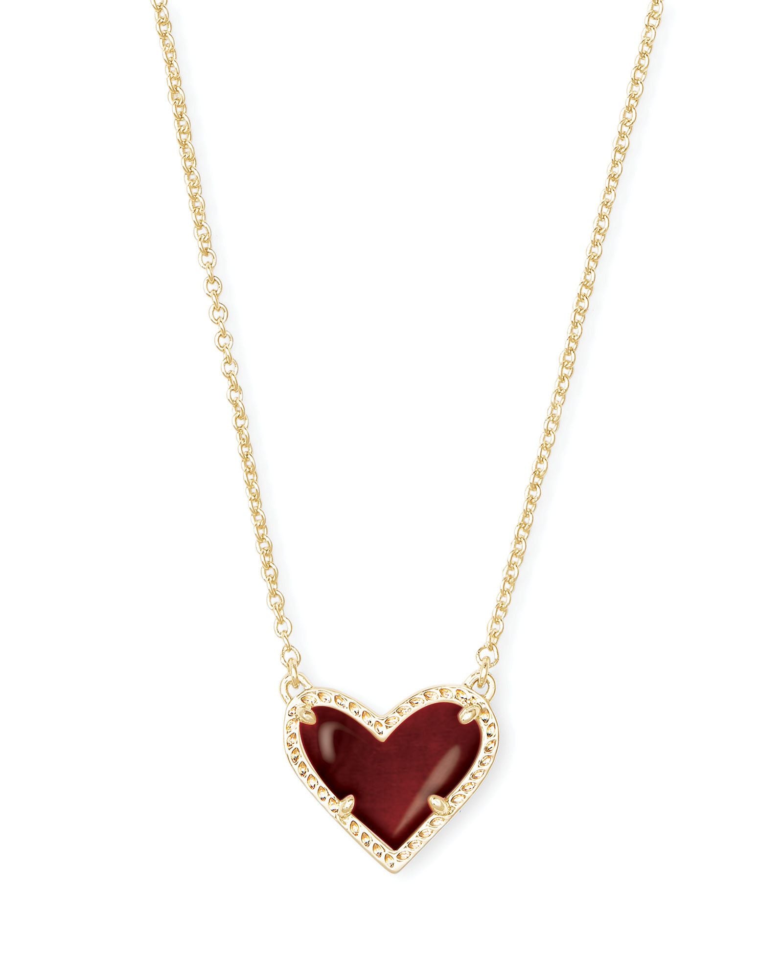 Uvalde Ari Heart Pendant Necklace