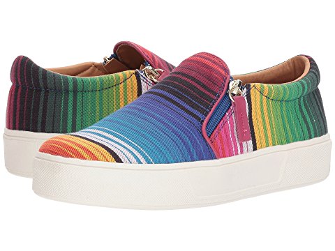 Final Sale Multi Colored Striped Slip-On Shoe
