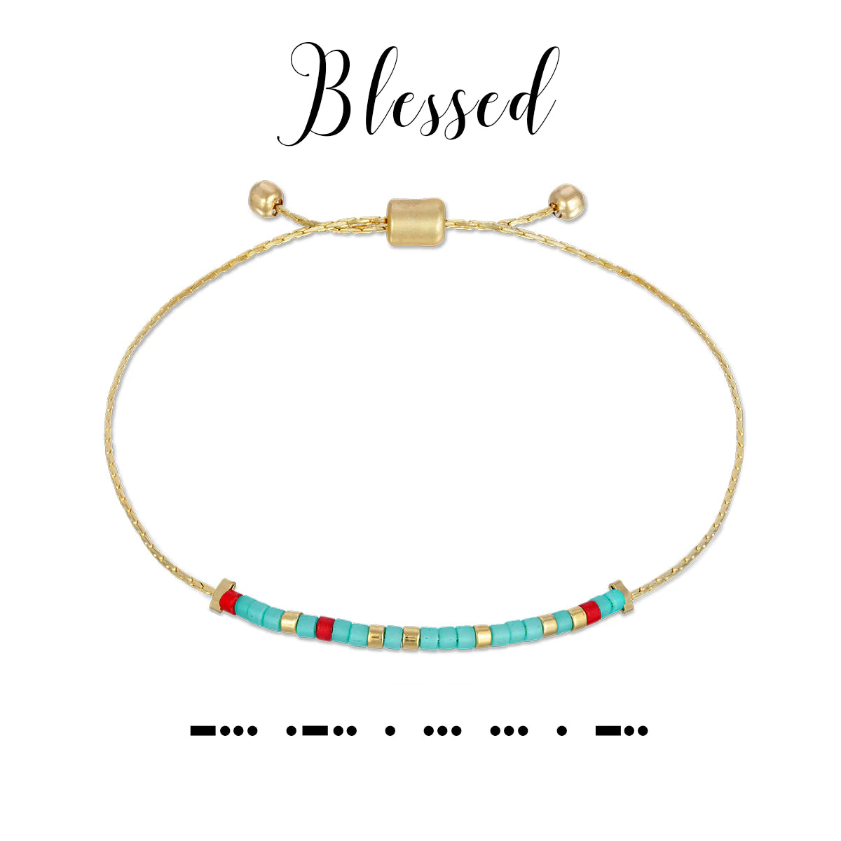 Blessed Dot & Dash Bracelet