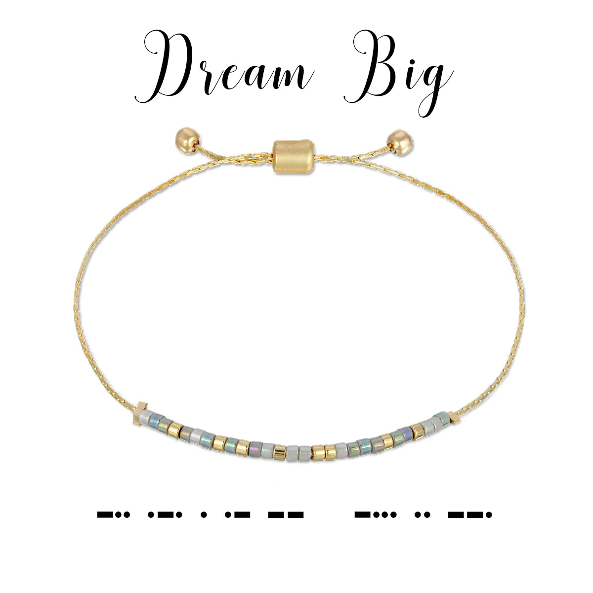 Dream Big Dot & Dash Bracelet