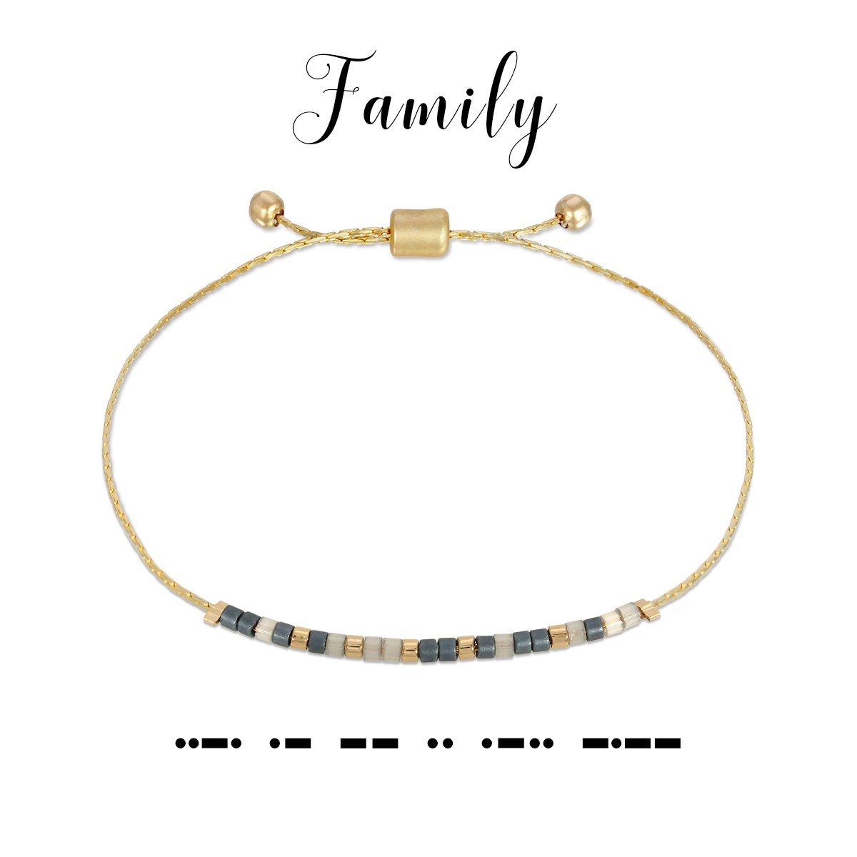 Family Dot & Dash Bracelet