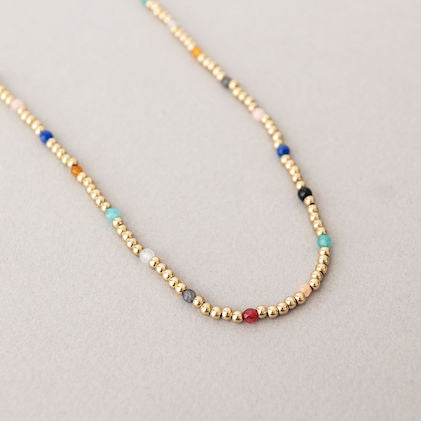Doc Multi Colored Beaded Necklace