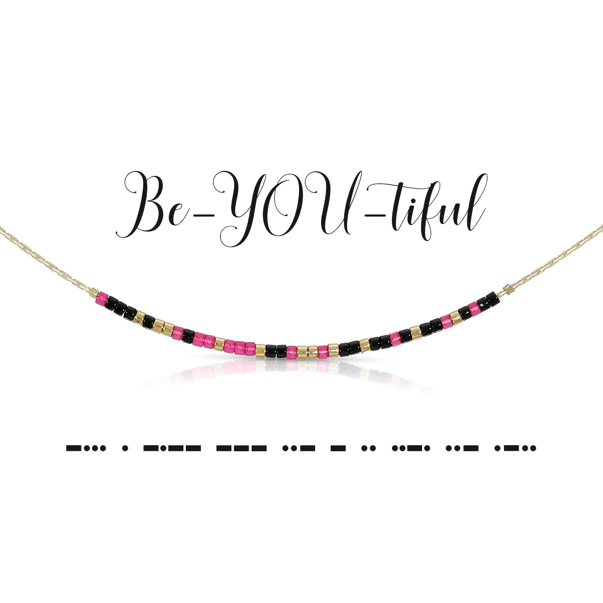 Be-You-tiful Dot & Dash Necklace