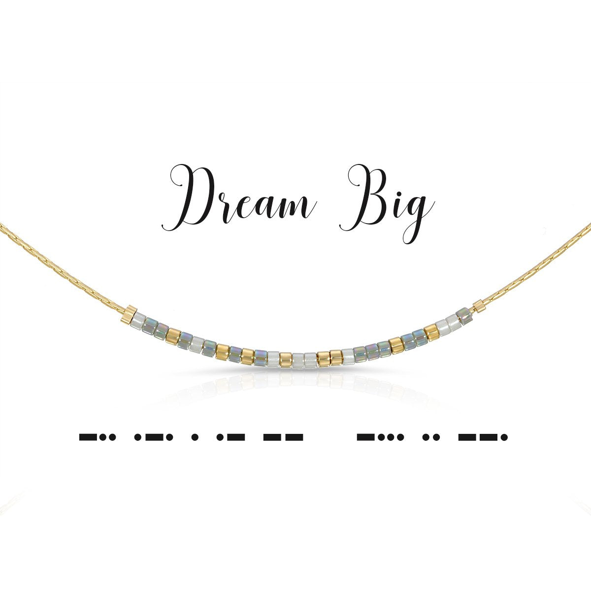 Dream Big Dot & Dash Necklace