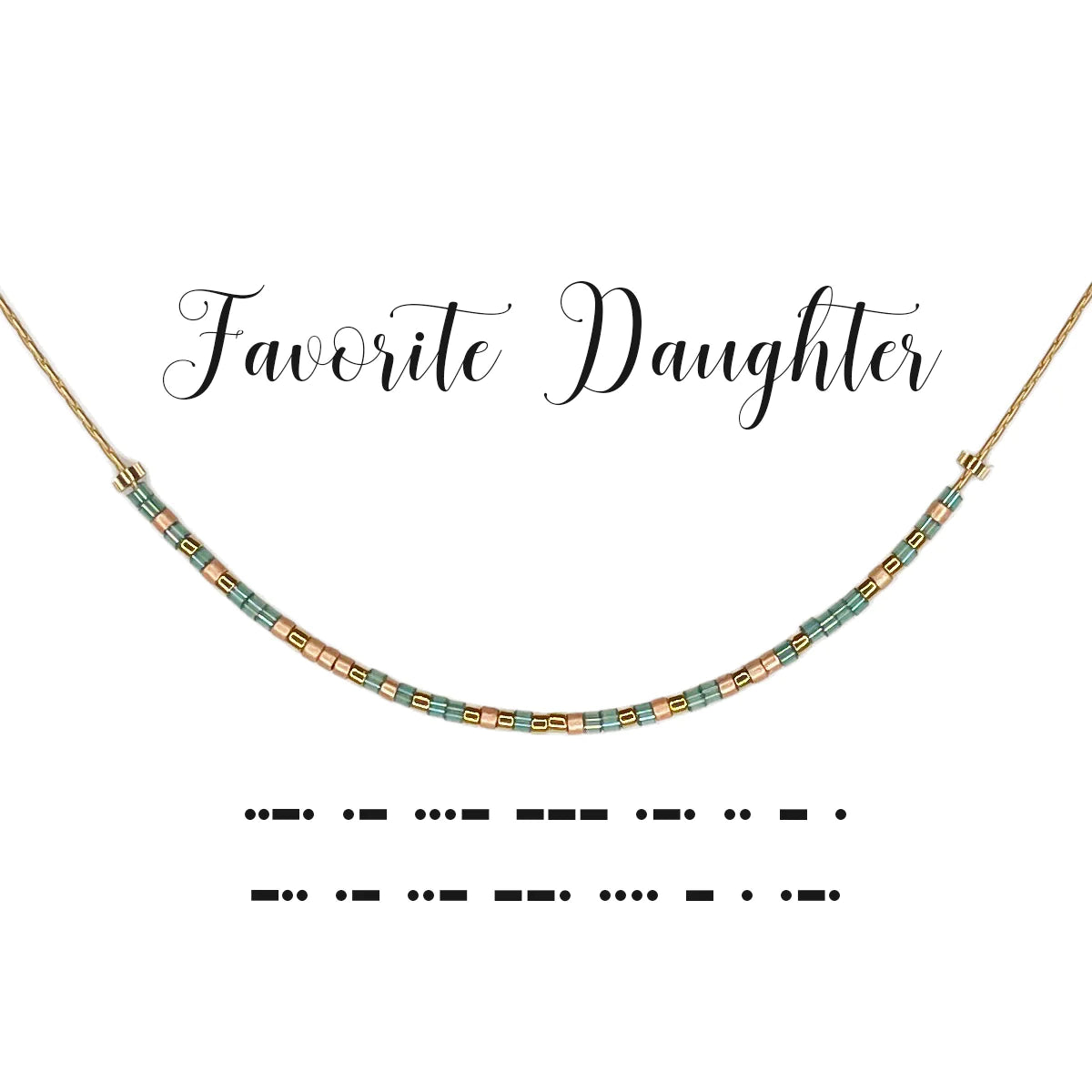 Favorite Daughter Dot & Dash Necklace