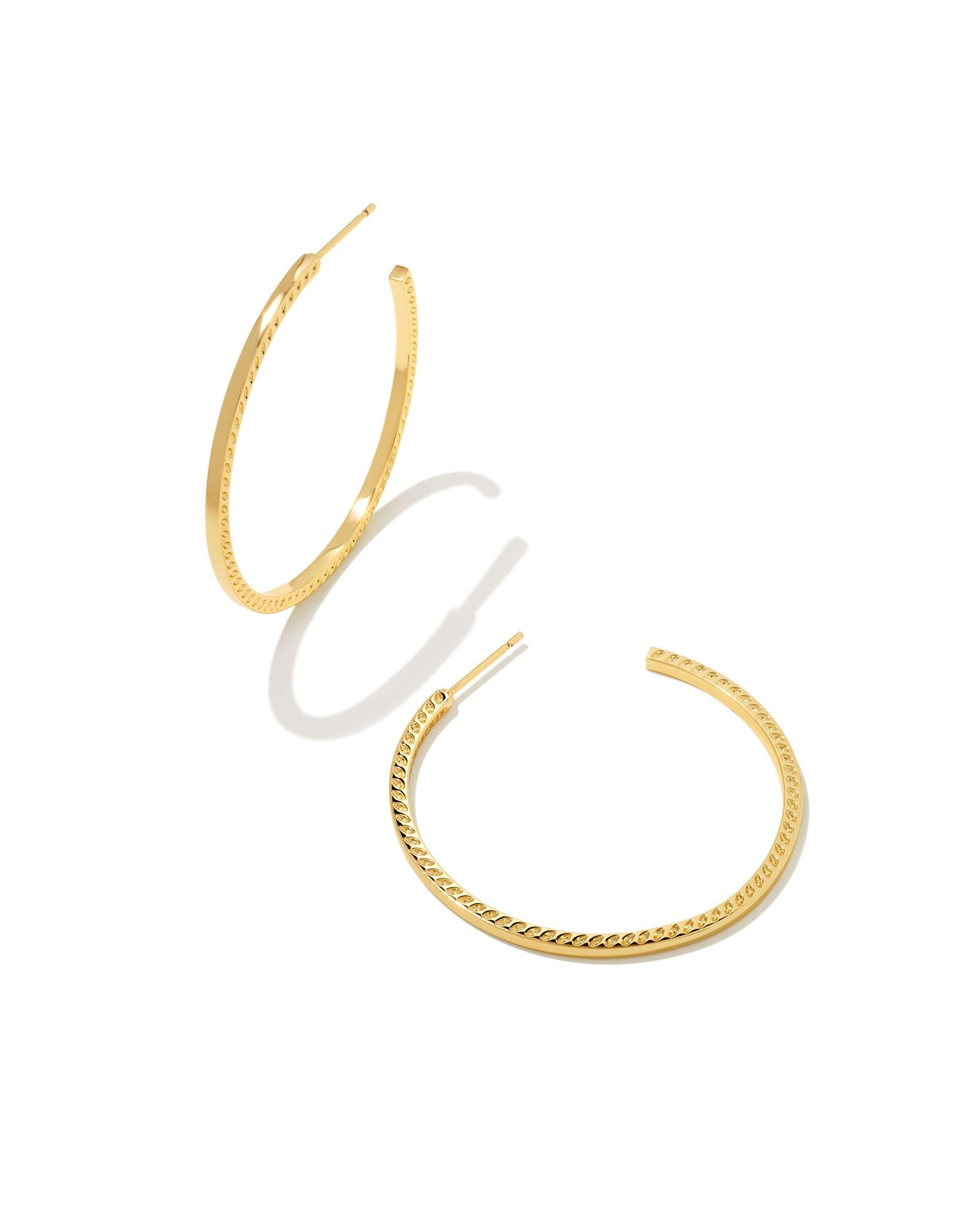 Sylvie Hoop Earrings Gold or Silver
