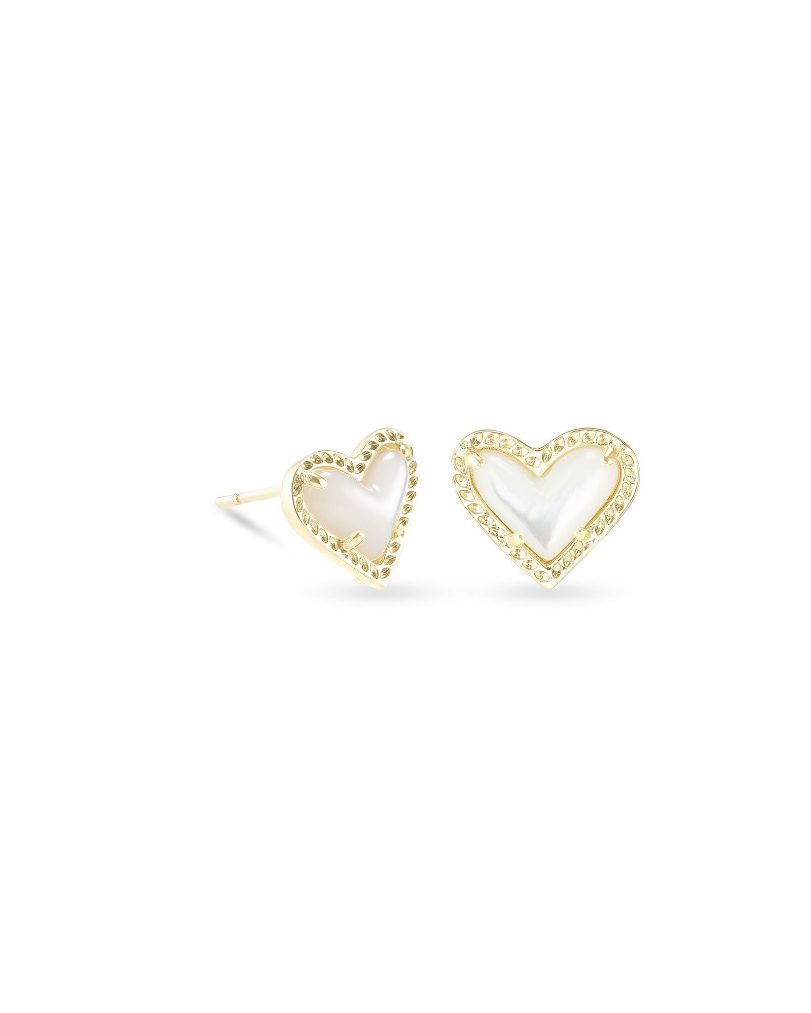 Ari Heart Stud Earrings - New Colors