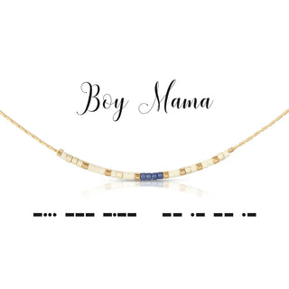Dot & Dash Jewelry - Necklaces Boy Mama Dot & Dash Necklace