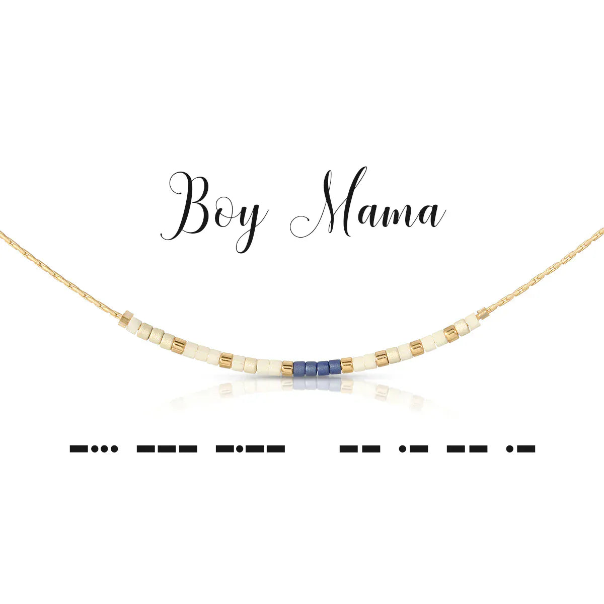Dot & Dash Jewelry - Necklaces Boy Mama Dot & Dash Necklace