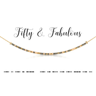 Dot & Dash Jewelry - Necklaces Fifty & Fabulous Dot & Dash Necklace