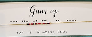Dot & Dash Jewelry - Necklaces Guns Up Dot & Dash Necklace