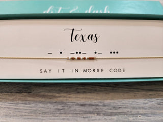 Dot & Dash Jewelry - Necklaces Texas Dot & Dash Necklace