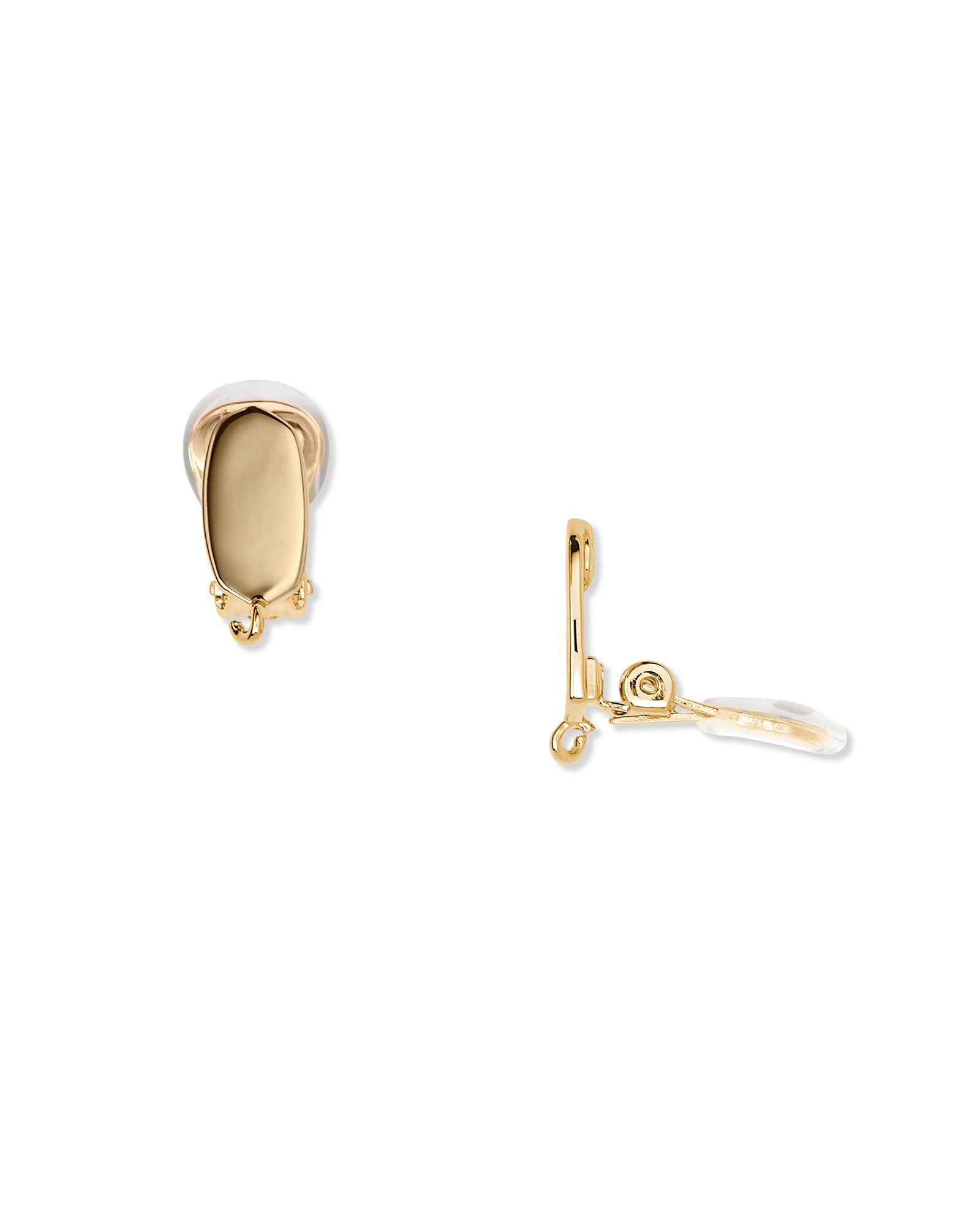 Clip On Converter for Earrings Gold or Silver