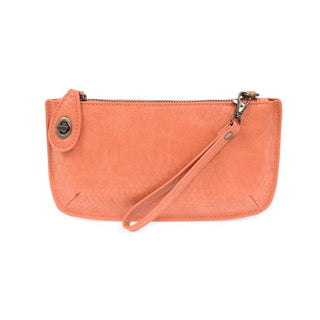 Joy Susan Accessories - Handbags Coral Crossbody or Wristlet Clutch - Faux Python Mini More Colors